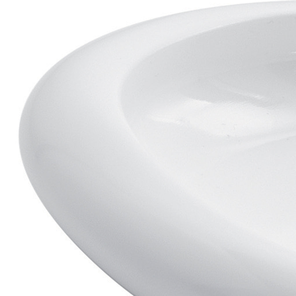 Portasapone da appoggio Gedy serie Iside - Bianco Lucido