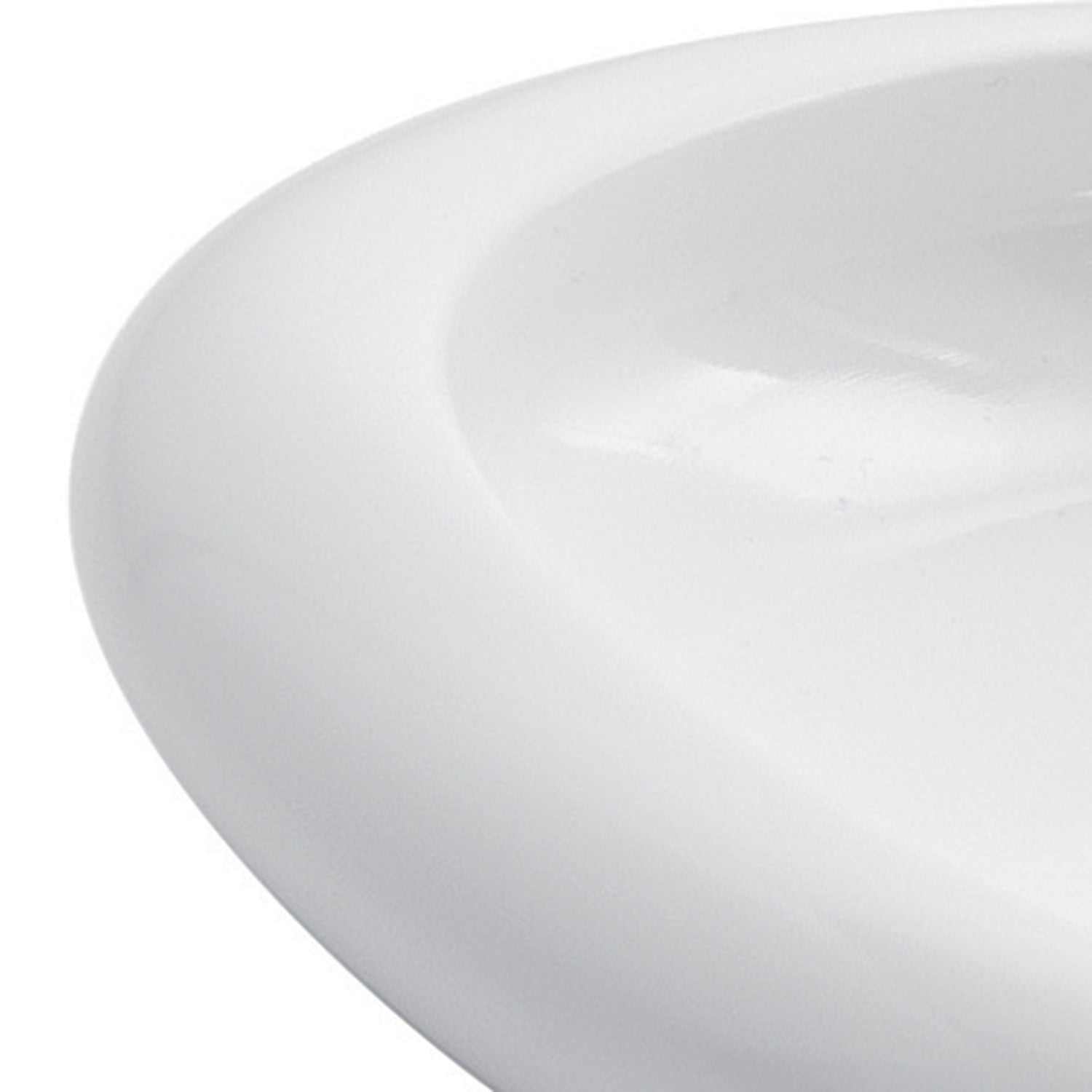 Portasapone da appoggio Gedy serie Iside - Bianco Lucido