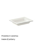 Portasapone in ceramica Gedy serie Lucrezia - Bianco