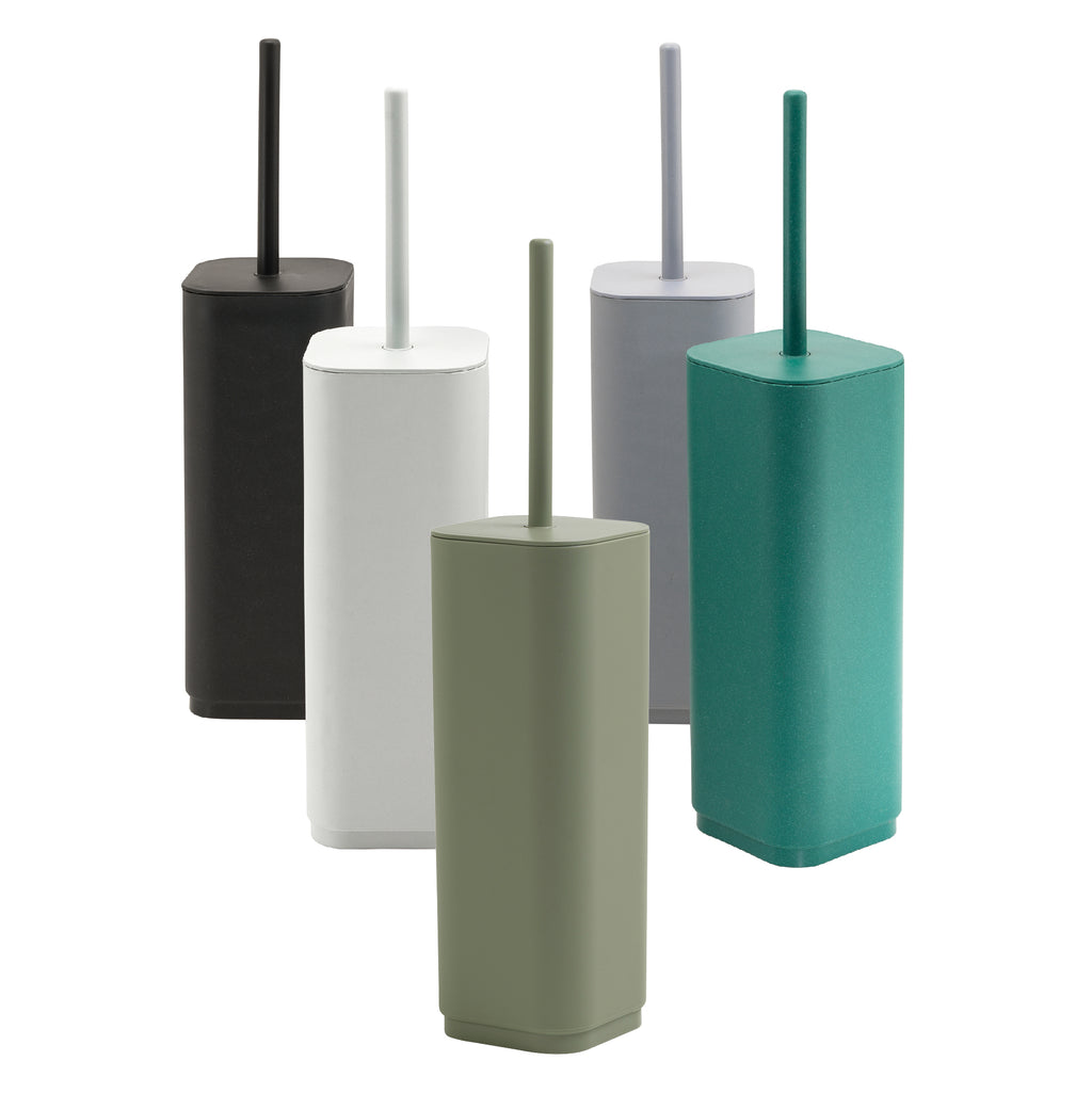 Scopino da appoggio Seventy EkoplÃ  Gedy in materiale plastico riciclato - Verde Salvia Matt