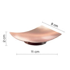 Portasapone in Acciaio Inox di Gedy serie Elettra - Rame