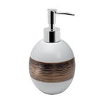 Dosasapone in ceramica Gedy serie Alexia - Bianco