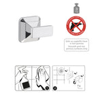 Appendiabiti a muro di Gedy serie Ventus - Cromato