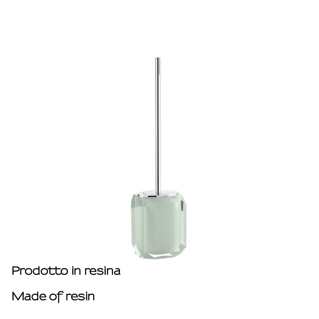 Scopino con ciuffo in setole Gedy serie Chanelle - Verde Menta