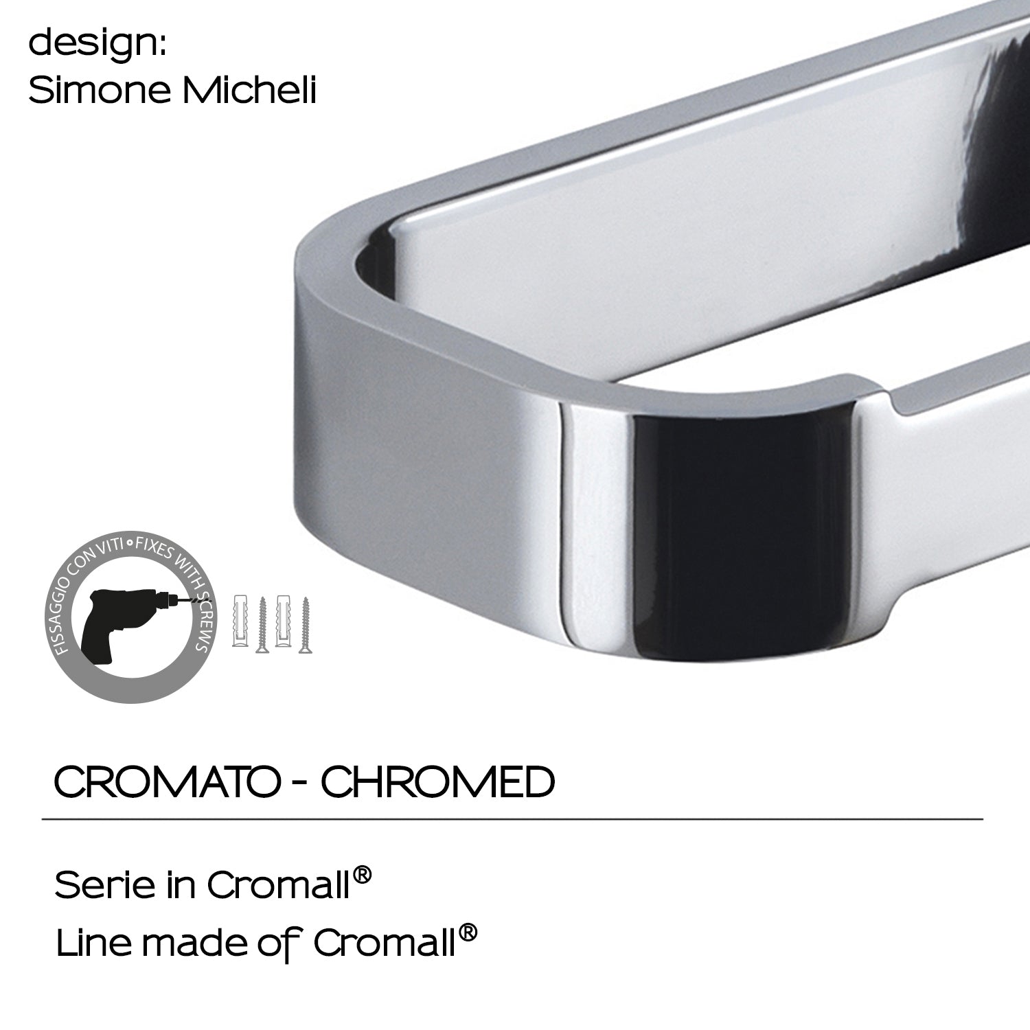 Portarotolo in Ottone