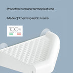 Portaoggetti angolare doccia di Gedy serie Junior - Bianco