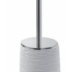 Scopino da appoggio in resina Gedy serie Gemini - Bianco