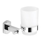 Portaspazzolini a parete di Gedy serie Edera Plus - Cromato