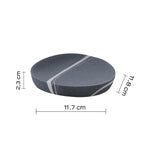 Portasapone da appoggio Gedy serie Yvonne - Grigio