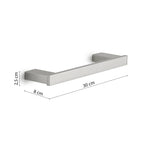 Portasalviette 30 cm in Acciaio Inox AISI 304 e Cromall Maui di Gedy - Spazzolato