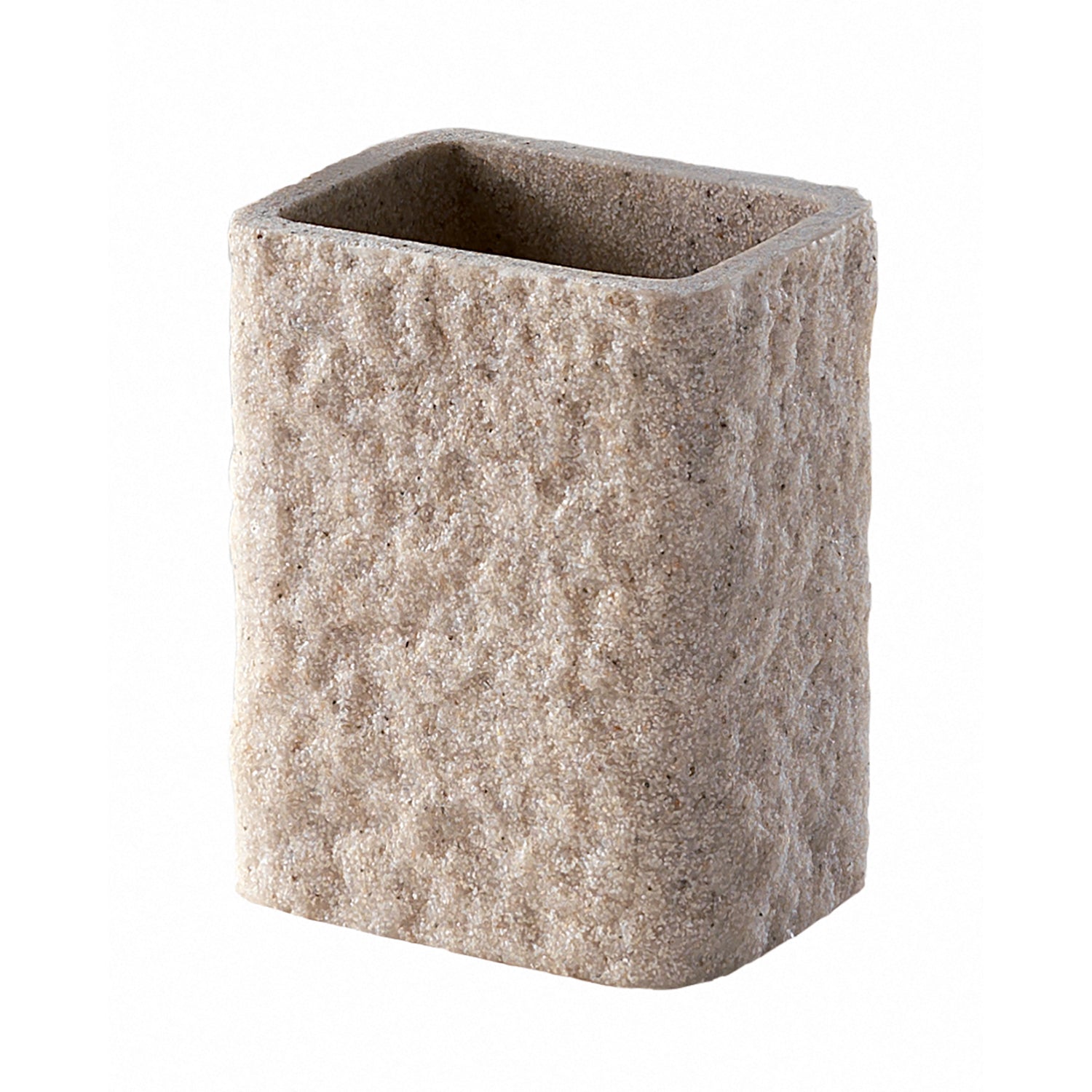 Portaspazzolini da appoggio Gedy serie Aries - Beige