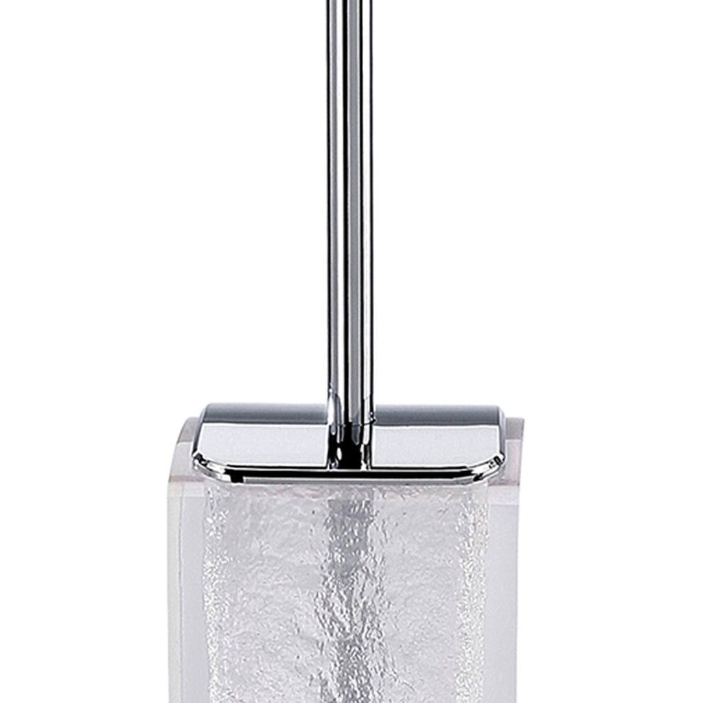 Scopino da appoggio con ciuffo in setole Gedy serie Antares - Bianco