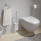 Portasalviette ad anello a muro in Acciaio Inox Eros di Gedy - Cromato