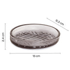 Portasapone in vetro Gedy serie Corinne - Trasparente