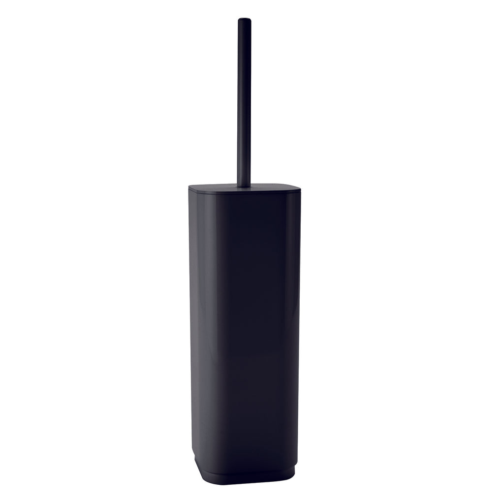 Scopino in materiale plastico riciclato Gedy serie Seventy EkoplÃ  - Nero Matt