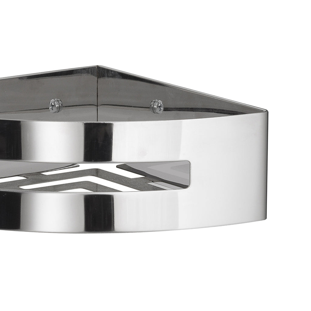 Portaoggetti doccia angolare modello Poseidon Gedy cromo