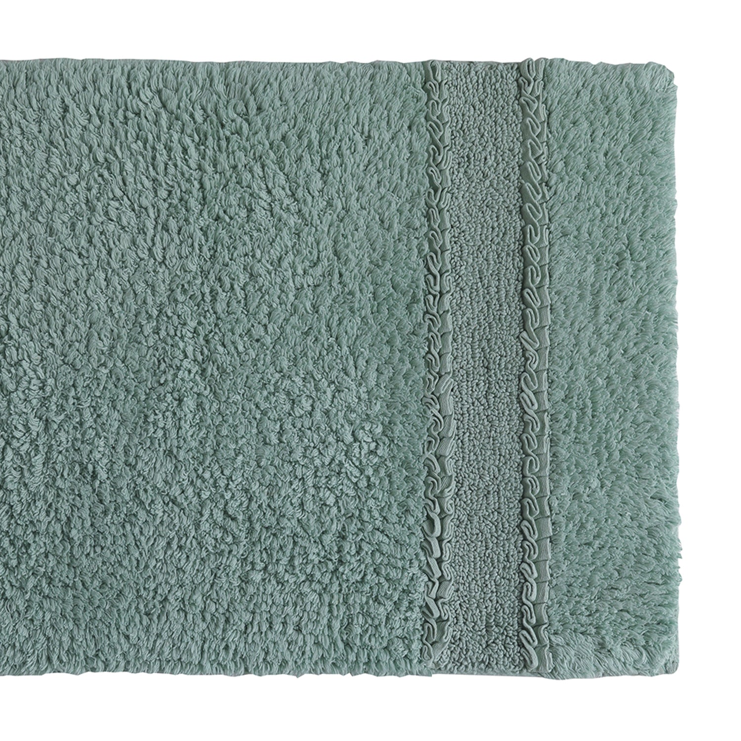 Tappeto in cotone con fondo antiscivolo Miss di Gedy - Verde