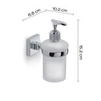 Dispenser sapone a muro di Gedy serie Olimpo - Cromato