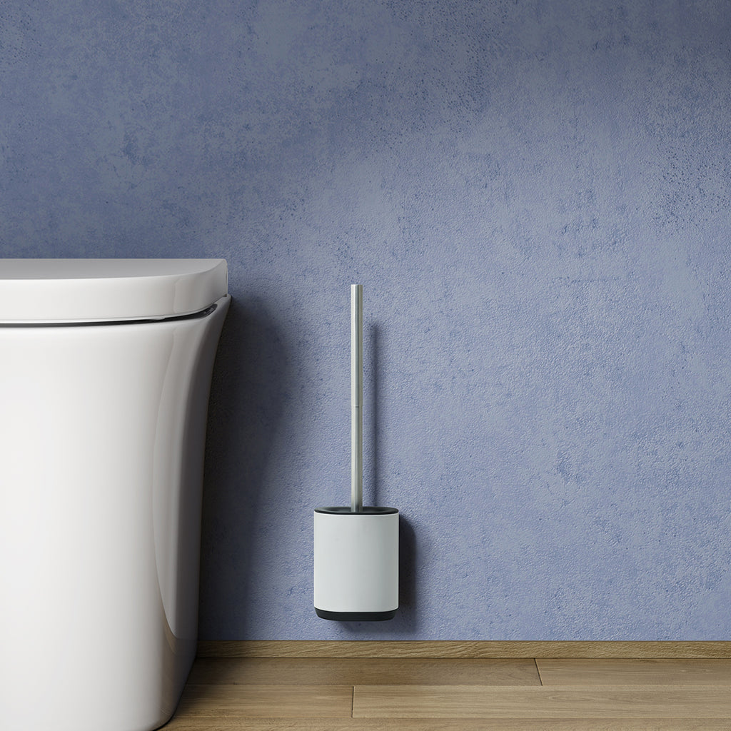 Scopino da terra e da muro di Gedy modello Biagio - Bianco