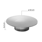 Portasapone in Acciaio Inox Gedy serie Betty - Cromato