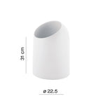 Cestino bagno di Gedy modello Boxer da 10.8 lt - Bianco