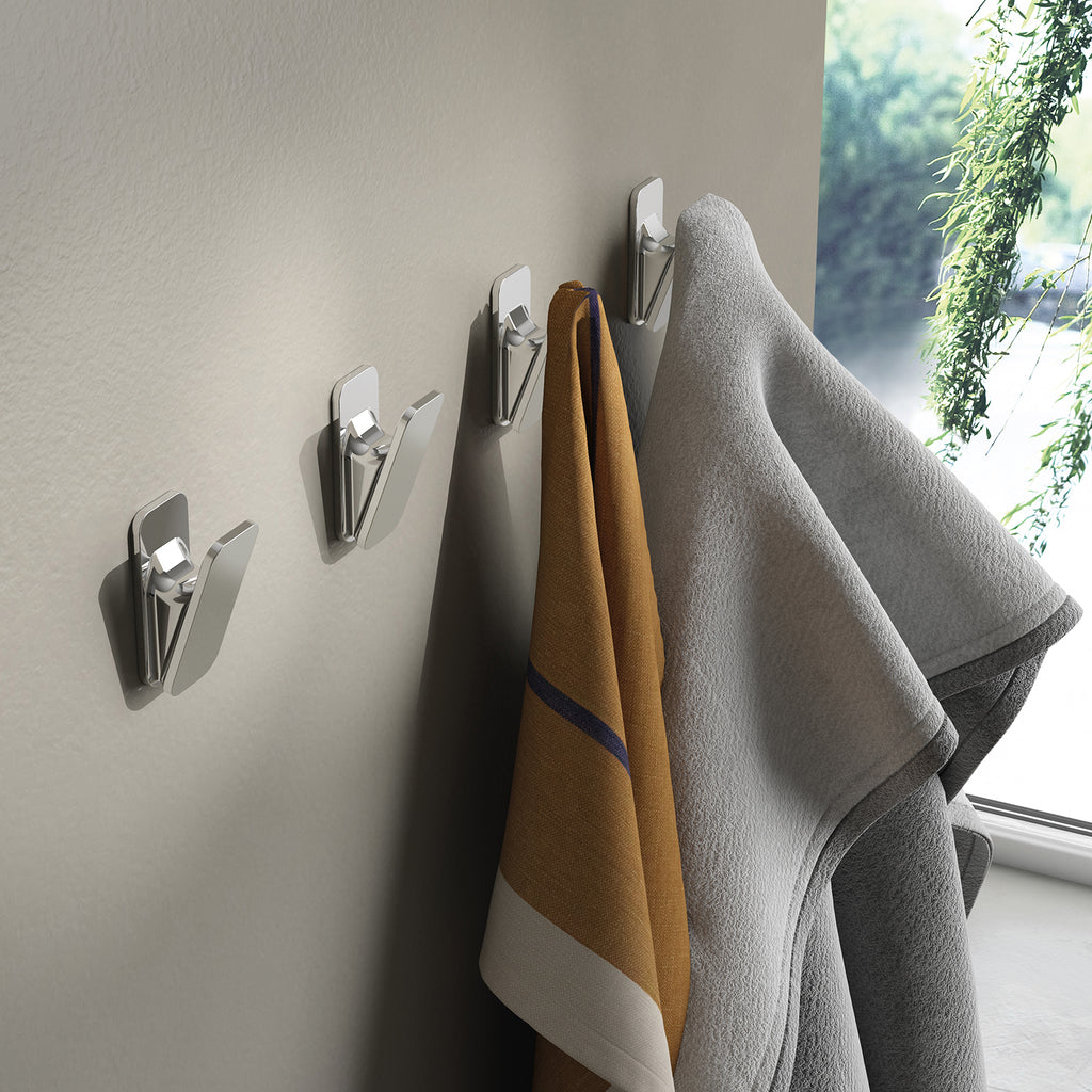 Appendiabiti in Cromall modello Oz di Gedy - Cromato