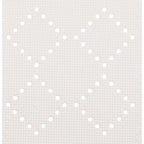 Cuscino da bagno per vasca in PVC modello Alaska colore bianco