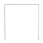 Asta doccia angolare in Alluminio 80x80x80 cm di Gedy - Bianco