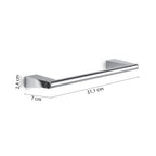 Porta asciugamani a parete in Acciaio Inox Gedy serie Tonale 30 cm - Cromato
