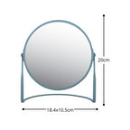 Specchio ingranditore da tavolo su base in acciaio modello Akira colore carta da zucchero