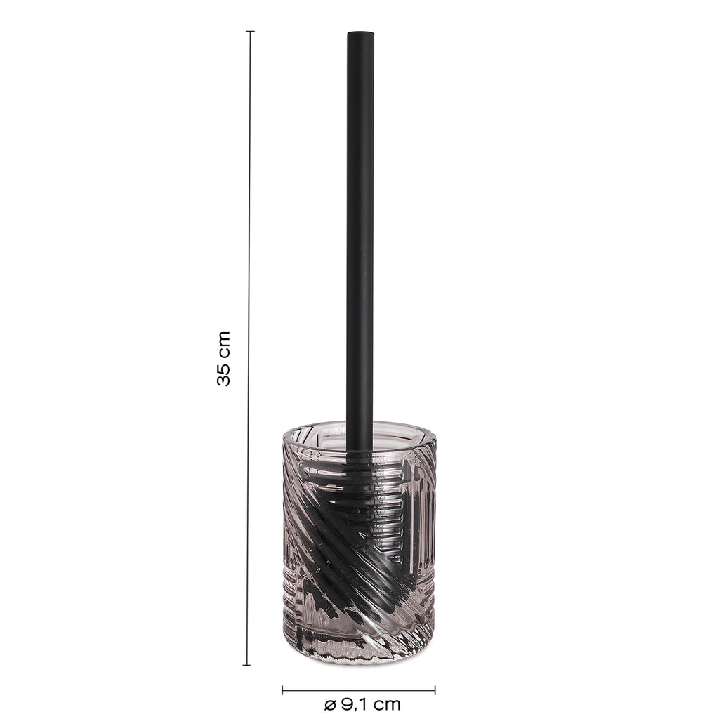 Scopino in vetro Gedy serie Corinne - Trasparente