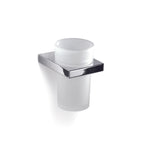 Portaspazzolini in Ottone e Cromall Gedy serie Lanzarote - Cromato