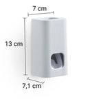 Dispenser per dentifricio a parete Gedy serie Seventy - Bianco