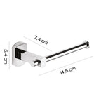 Porta carta igienica a parete di Gedy serie Edera Plus - Cromato