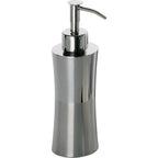 Dispenser sapone in Acciaio Inox Gedy serie Primula - Lucido/Spazzolato