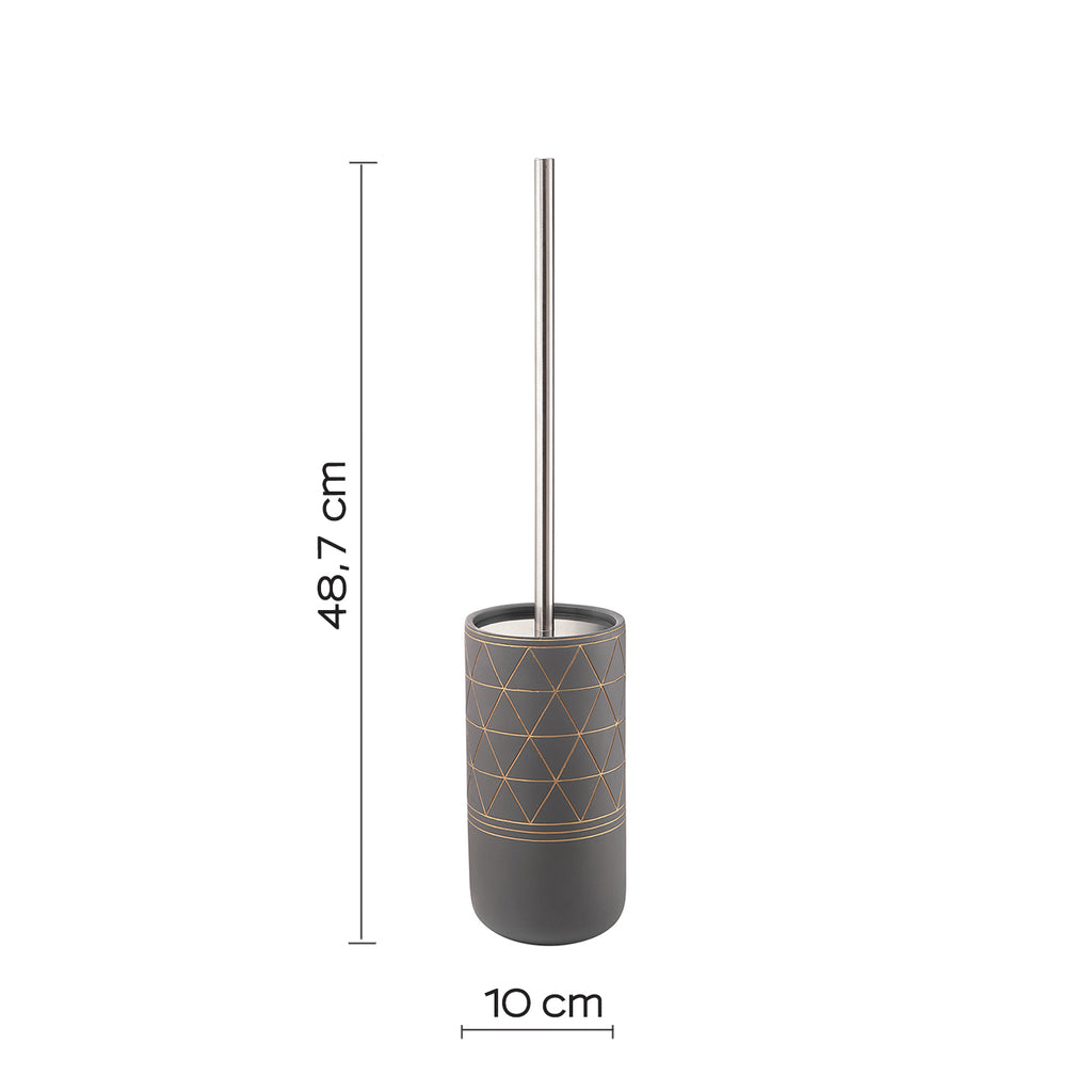 Scopino in cemento Gedy serie Calipso - Grigio