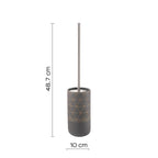 Scopino in cemento Gedy serie Calipso - Grigio