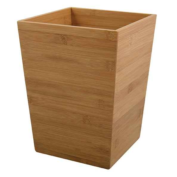 Pattumiera Ribaltabile in BambÃ¹ da 3L - Marrone