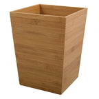 Pattumiera Ribaltabile in BambÃ¹ da 3L - Marrone