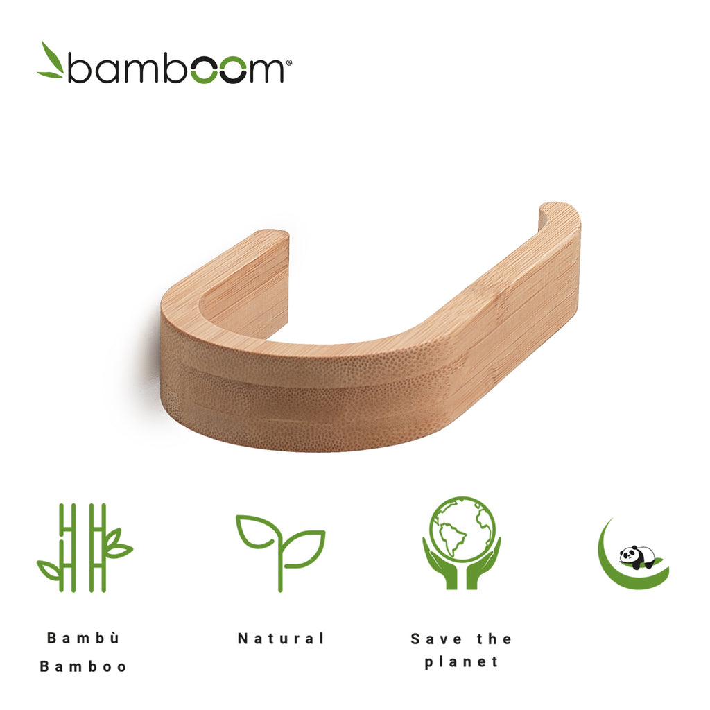 Portarotolo in bambÃ¹ Gedy serie Himalaya - Naturale