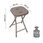 Sgabello richiudibile Gedy - Tortora