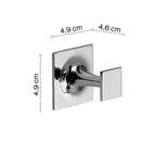 Appendiabiti in ottone e Cromall Wizard di Gedy - Cromato