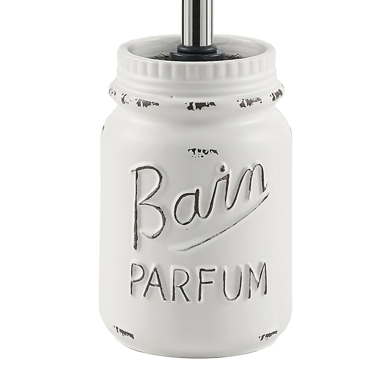 Scopino in ceramica Gedy serie Catherine - Bianco