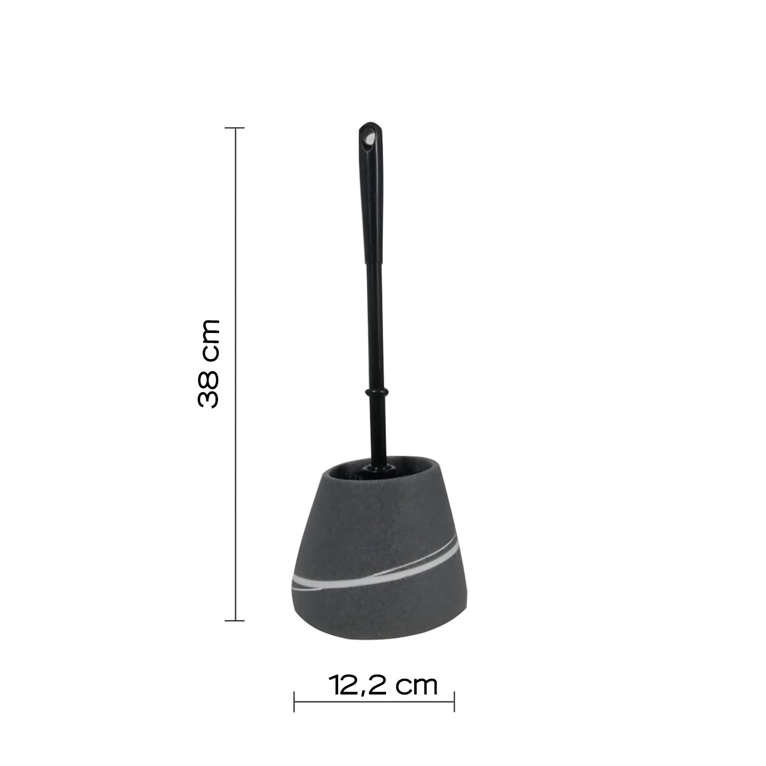 Scopino da appoggio Gedy serie Yvonne - Grigio