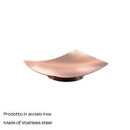 Portasapone in Acciaio Inox di Gedy serie Elettra - Rame