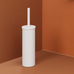 Scopino con ciuffo in setole Gedy modello Tonga - Bianco Matt