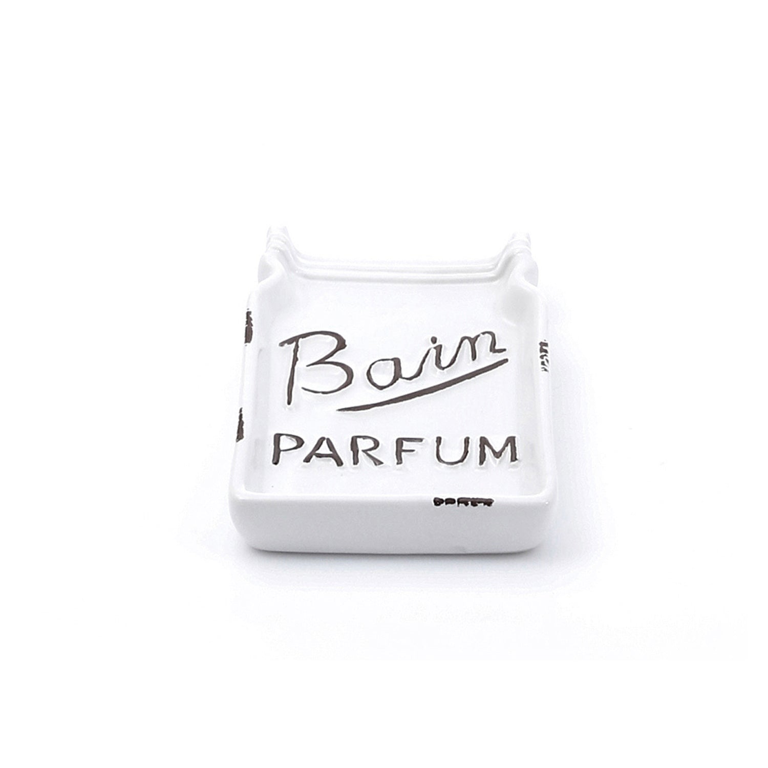 Portasapone in ceramica Gedy serie Catherine - Bianco