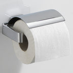 Portarotolo coperto a parete Gedy serie Lounge - Cromato