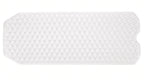 Tappeto antiscivolo vasca in PVC 104x40 cm - Trasparente
