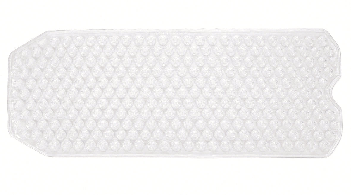 Tappeto antiscivolo vasca in PVC 104x40 cm - Trasparente
